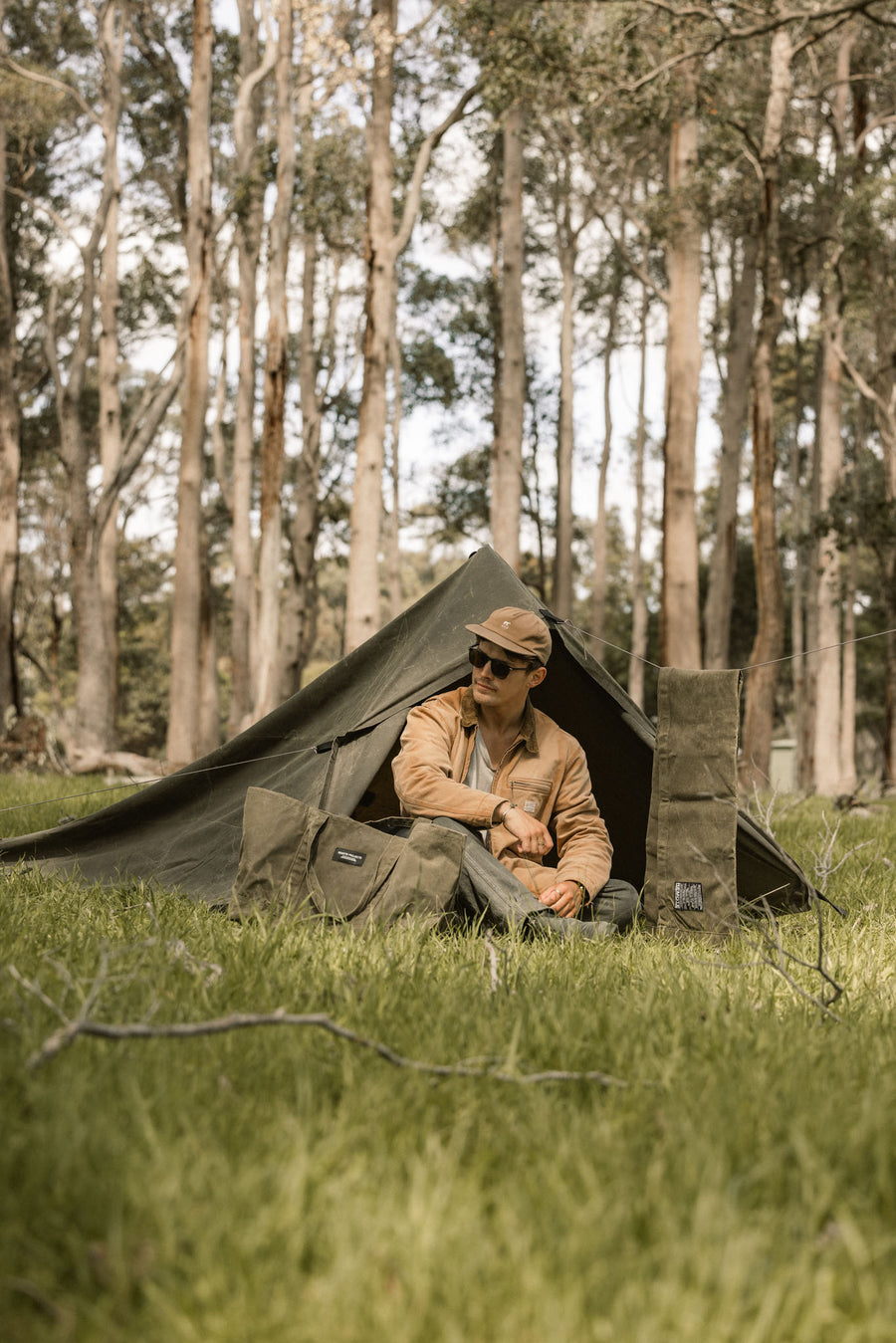 OILSKIN TARP SHELTER 2.5M X 2.5M