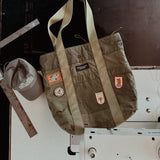 MILITARY TENT TOTE