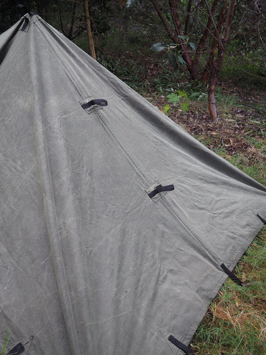 OILSKIN TARP SHELTER 2.5M X 2.5M