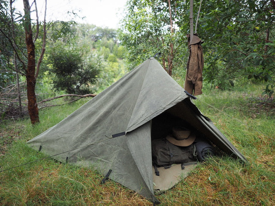 OILSKIN TARP SHELTER 2.5M X 2.5M