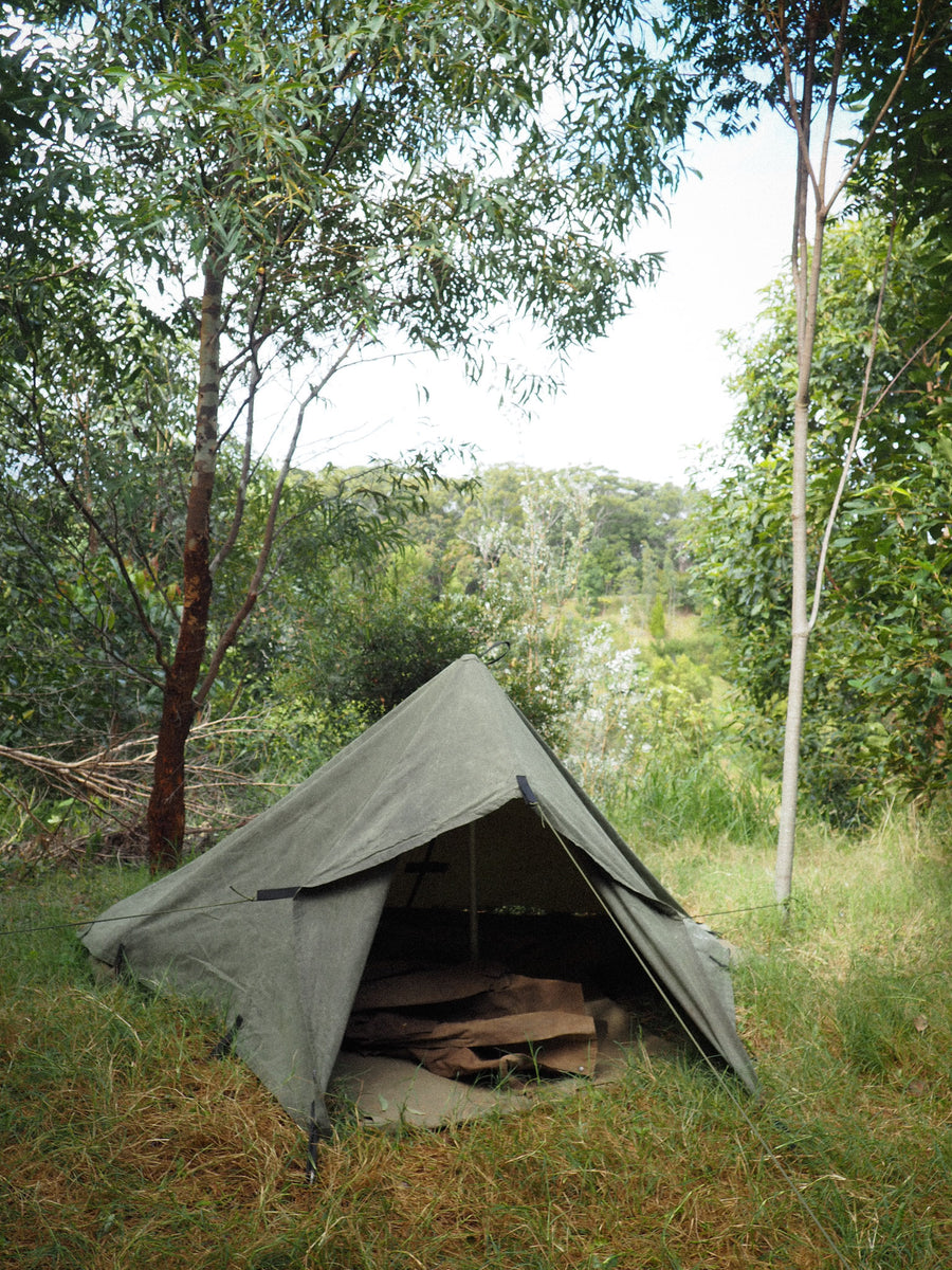 OILSKIN TARP SHELTER 2.5M X 2.5M